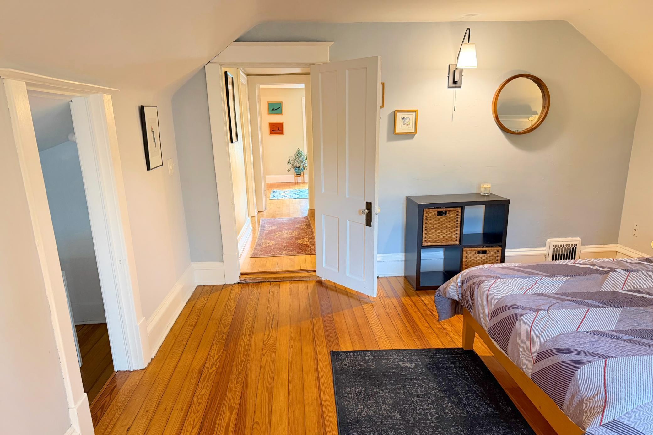 Flexible third bedroom perfect for guests, office space, or family needs.