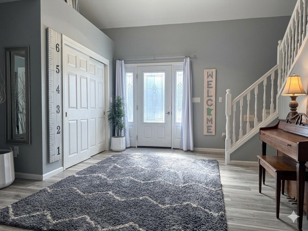 Vaulted Entry Way