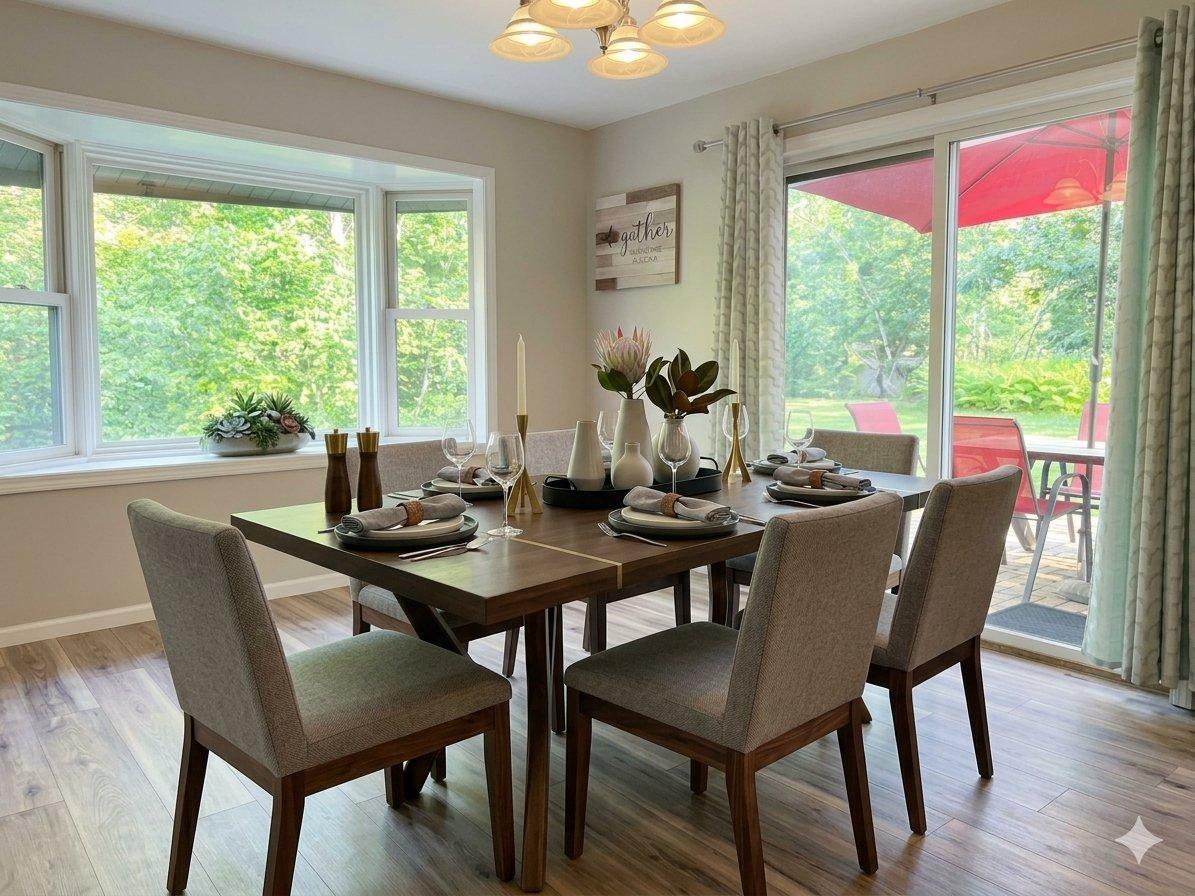 Spacious Dining Room