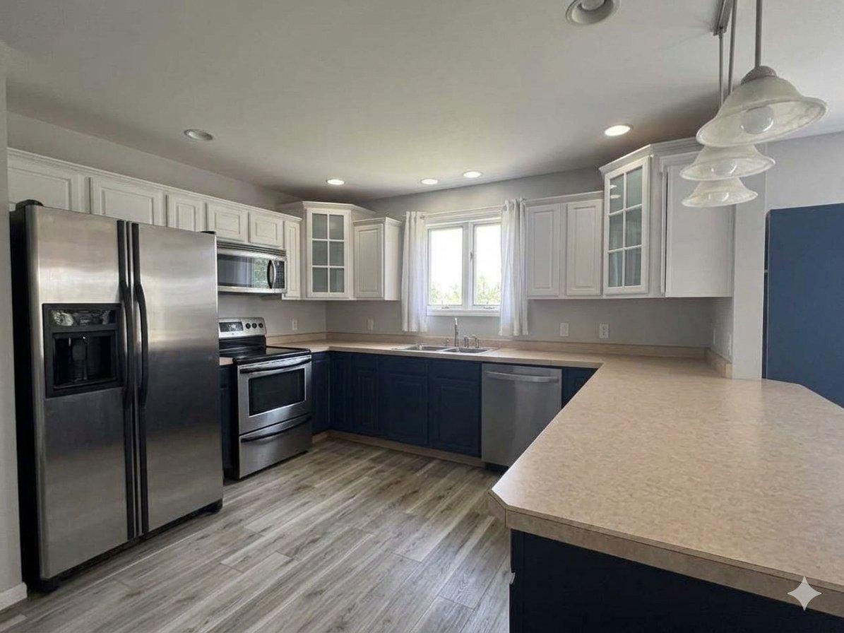 Expansive Kitchen