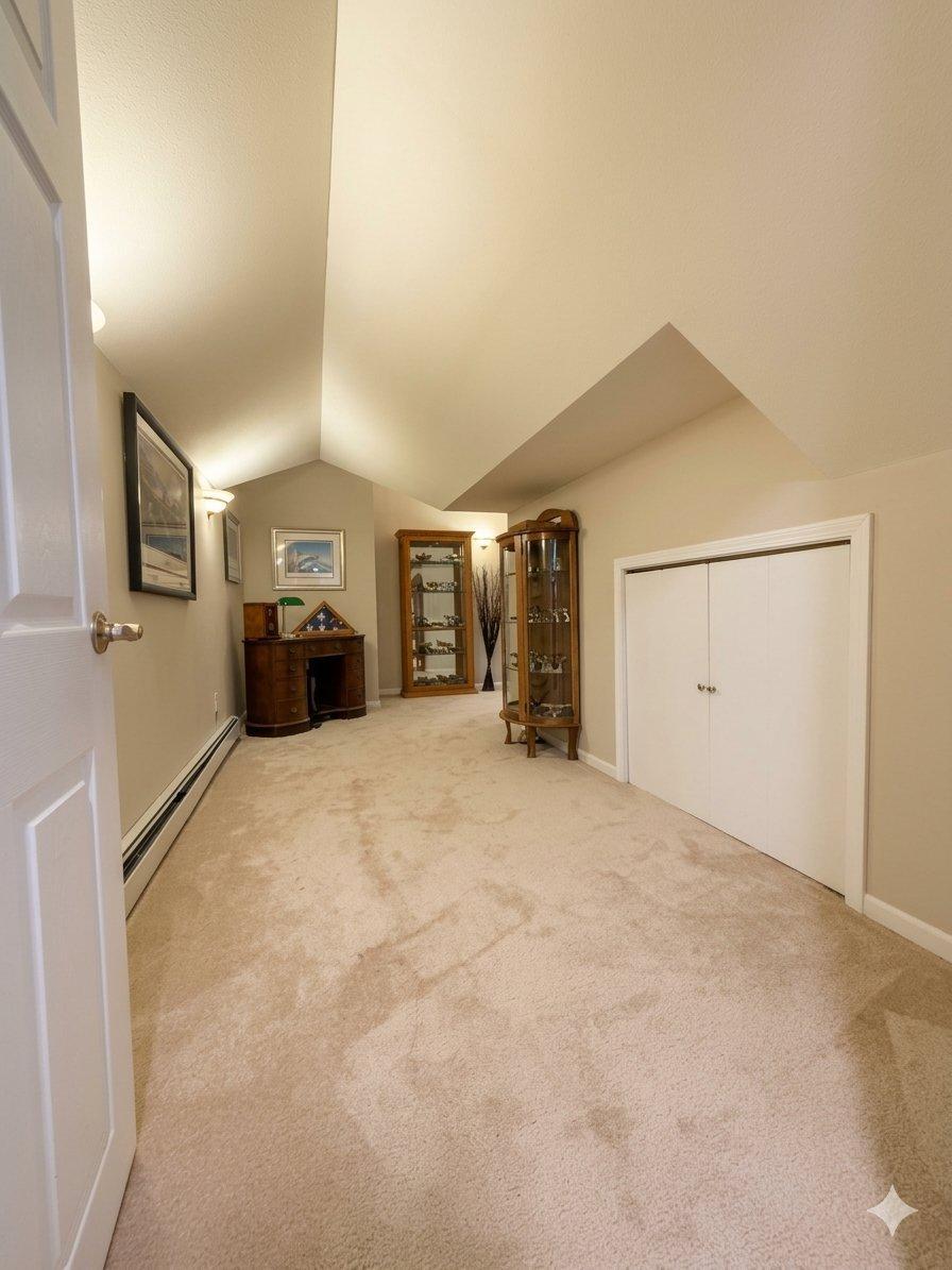 Open Upper Level Den
