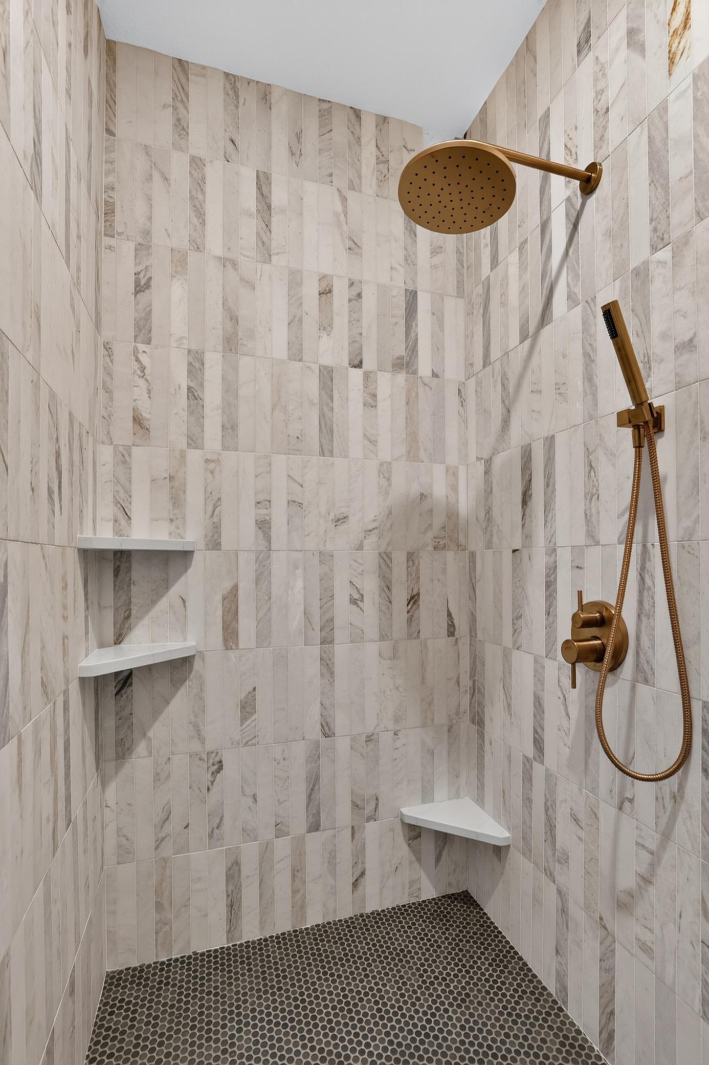 Primary bedroom shower
