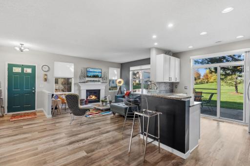Check out the spaces that flow together while still giving you options.