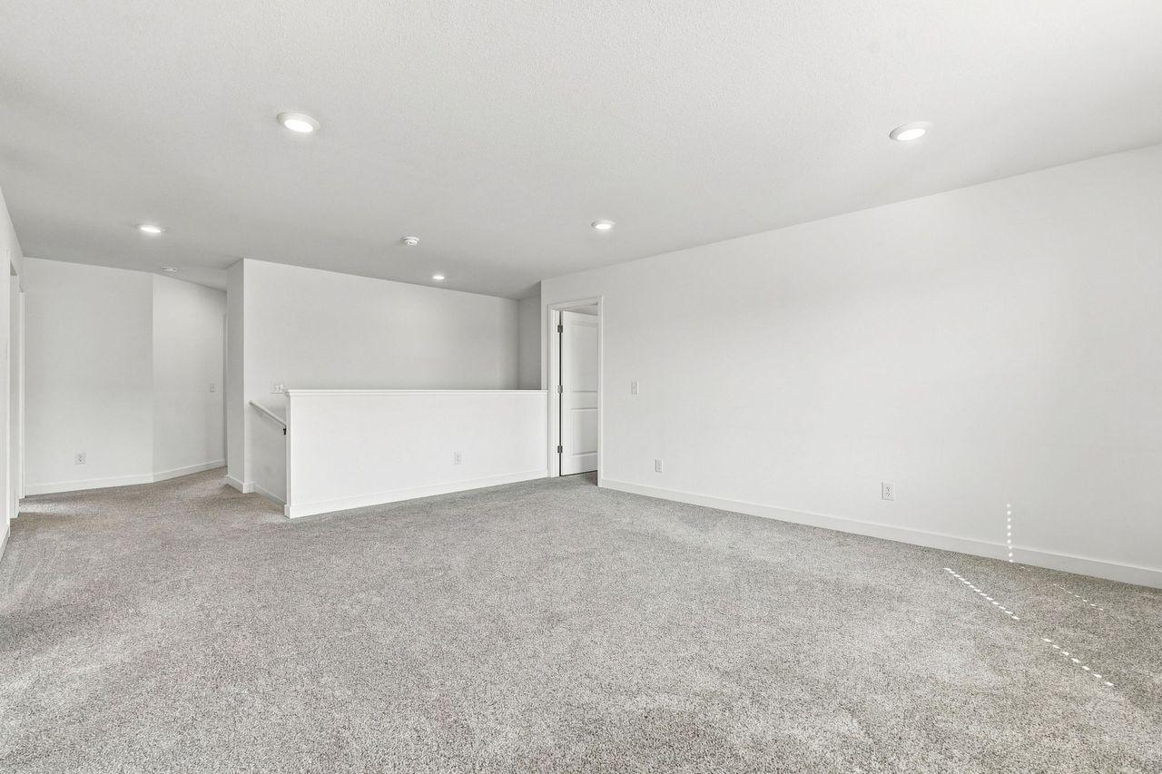 Large second family room on upper level