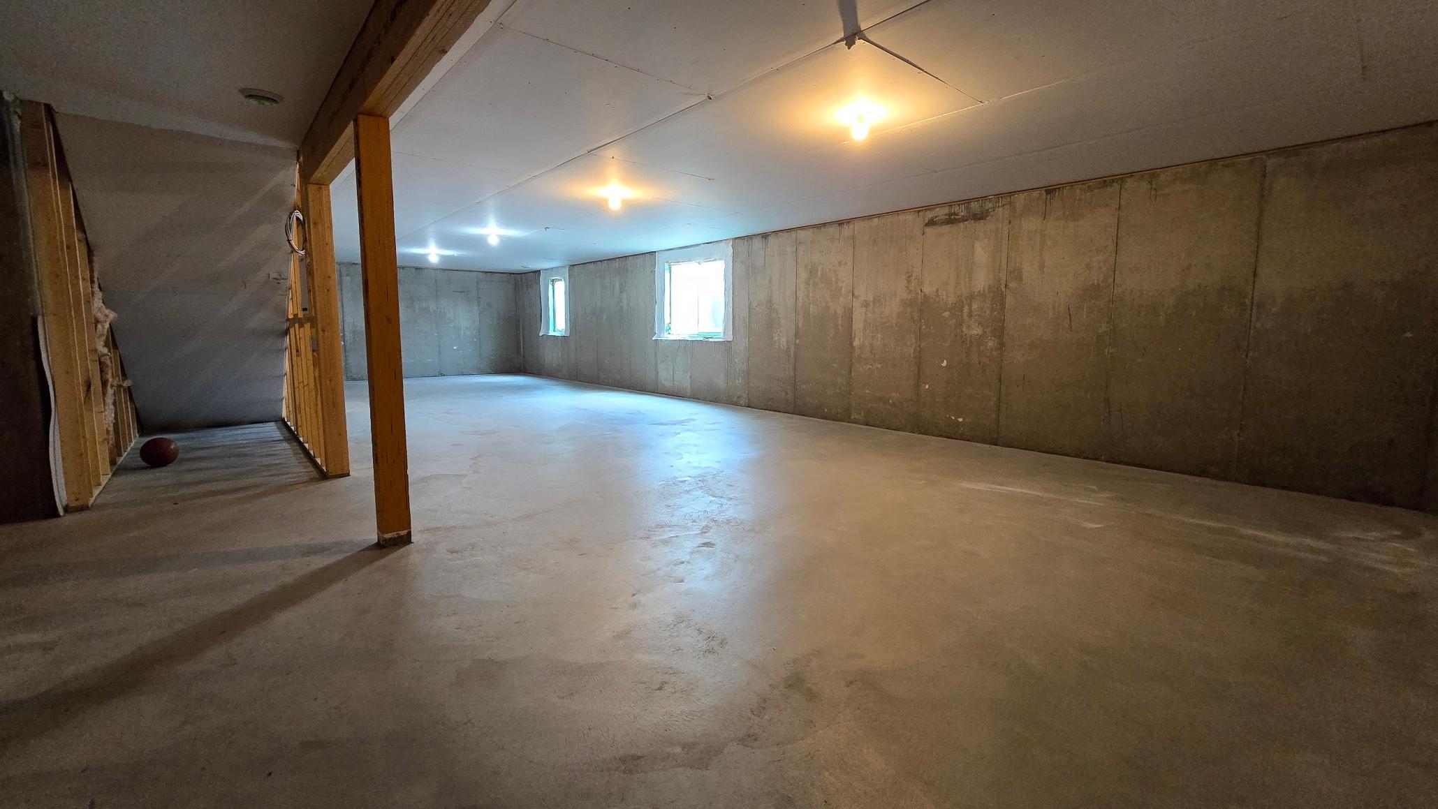 Egress windows in lower level