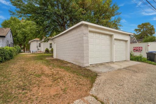 Concrete block Garage 24x24 ft