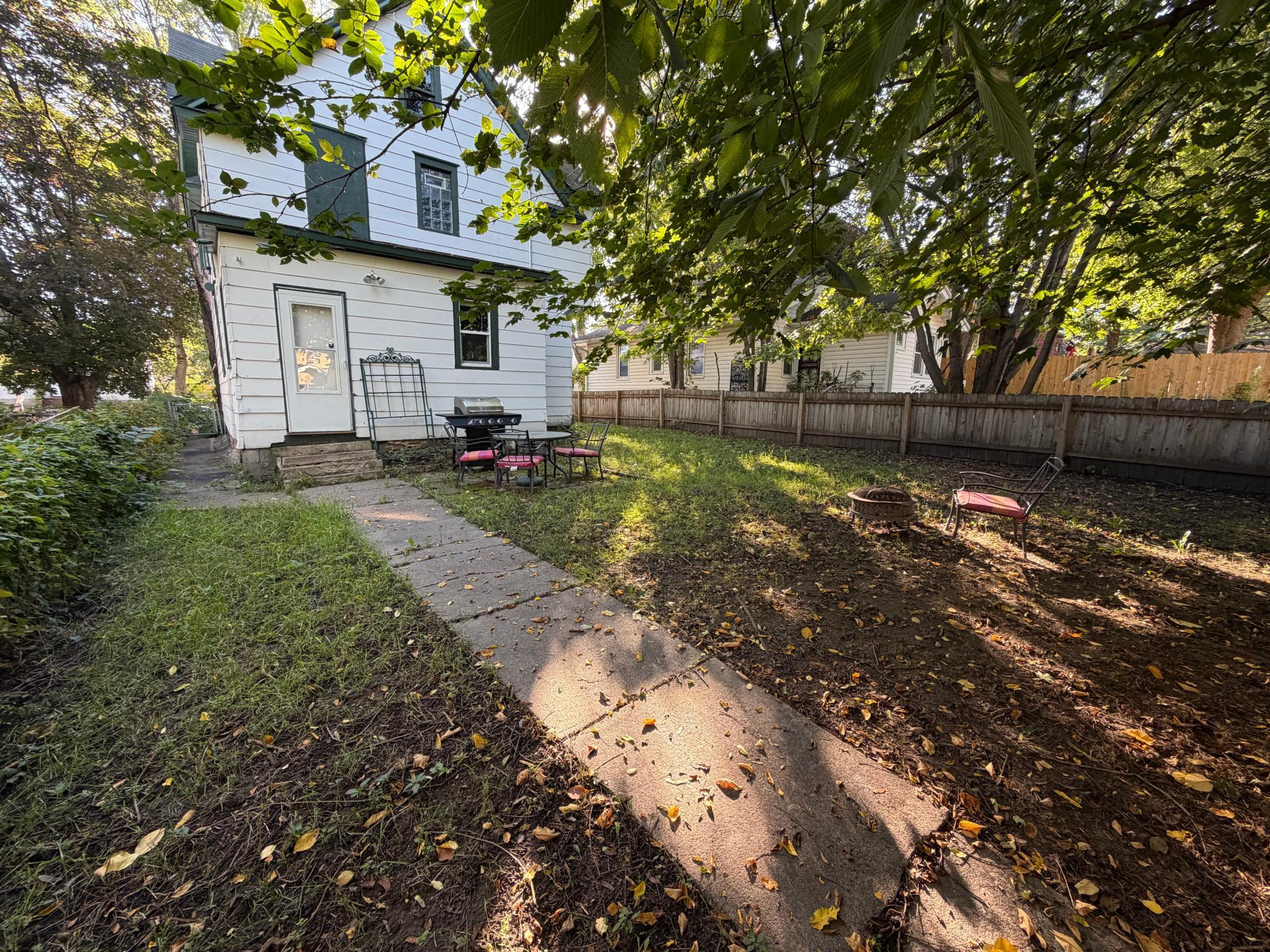 Enjoy the large fully fenced backyard!