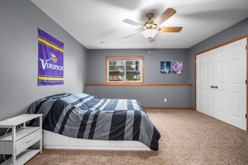 The fifth bedroom offers additional space for guests, everyday living or a home office.