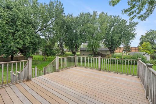 The spacious deck is a natural extension of the homeâs living spaceâperfect for grilling, outdoor dining, or simply taking in the beautiful setting