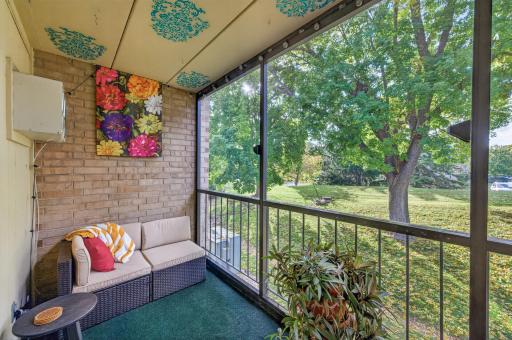 Enjoy your morning coffee or a later evening in the screen porch with wooded & sunset views.