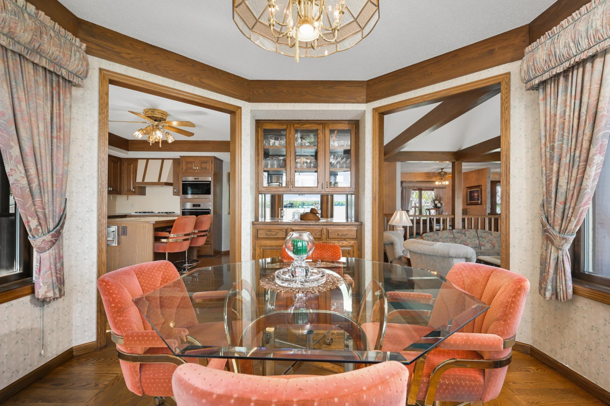 The dining nook connects naturally with the kitchen and living spaces for easy everyday living.
