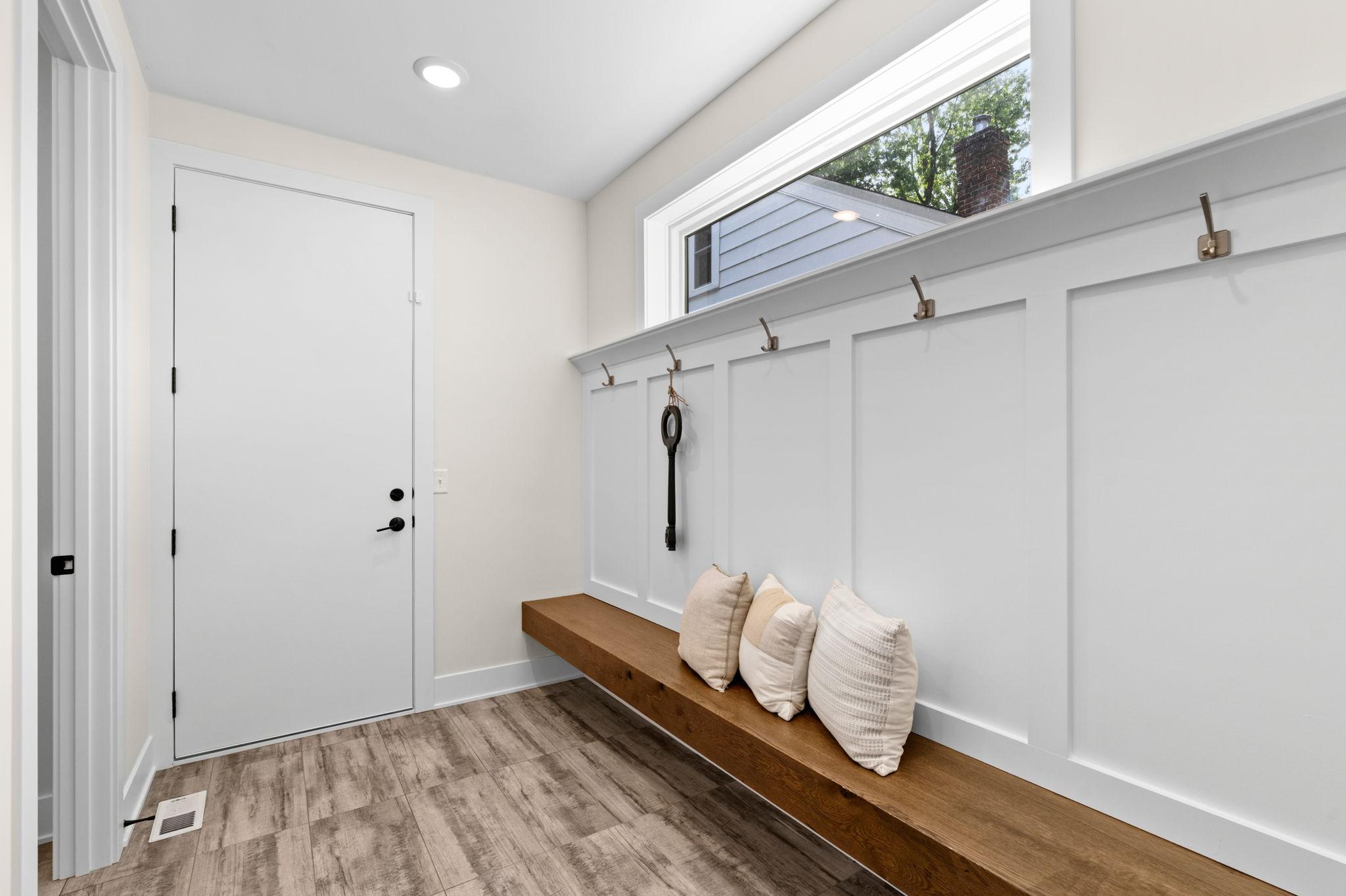 Main Floor Mudroom - Attached 2 Car Garage
