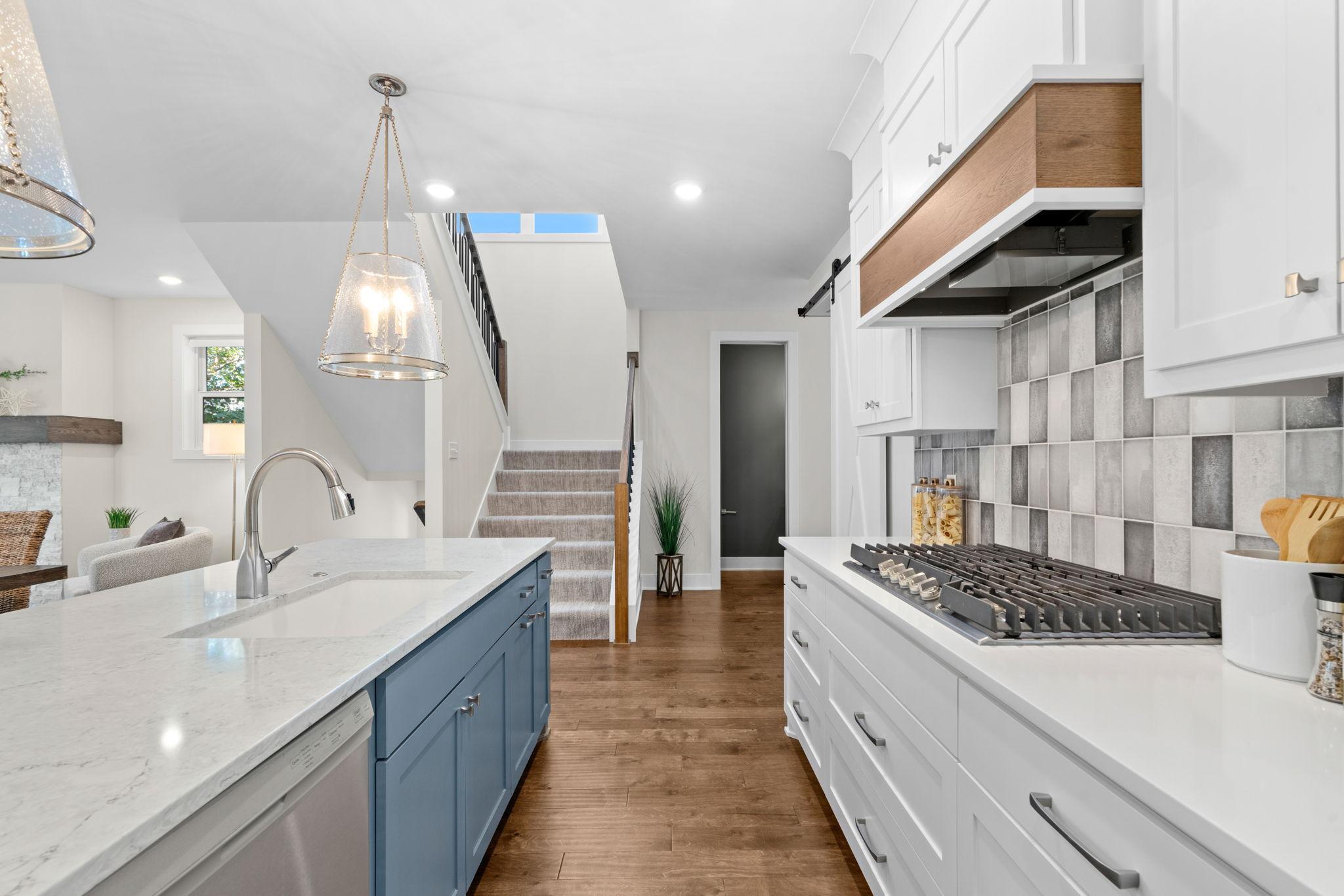 Kitchen w/ Large Workstation Sink