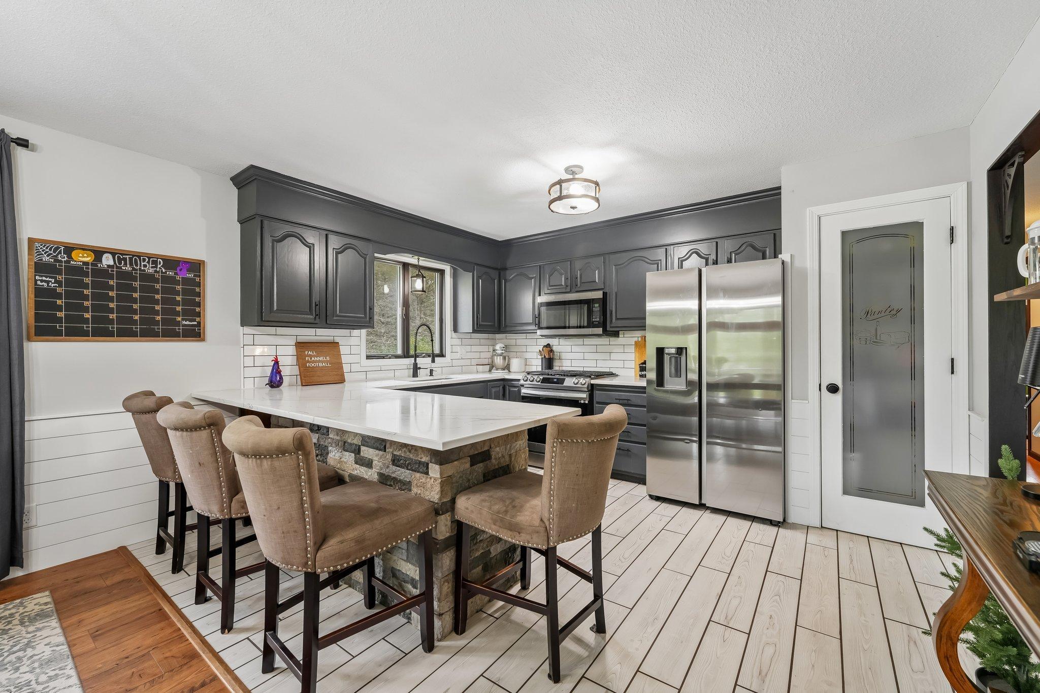 Update Kitchen with SS Appliances and Pantry