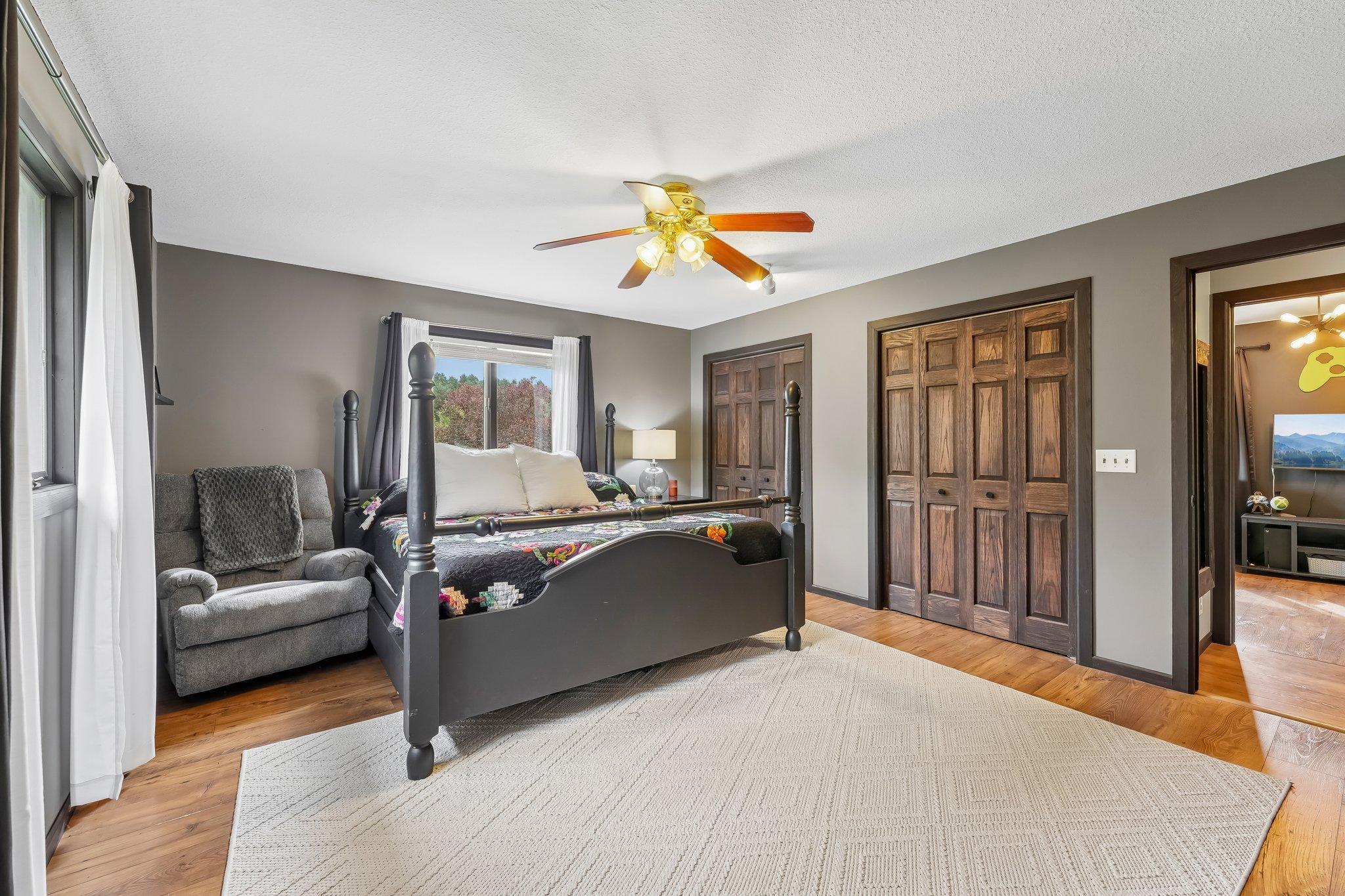 Main floor Primary Suite