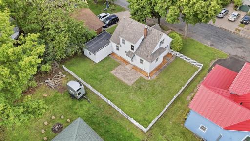 Outside, the spacious fenced backyard and patio provide plenty of room to relax, play, and enjoy the seasons.