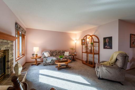 1967 Cherry St. Red Wing-Living room filled with lots of natural sunlight.