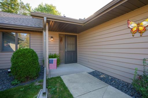 1967 Cherry St. Red Wing-Covered front entrance.
