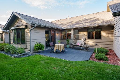 1967 Cherry St. Red Wing-Private back patio.