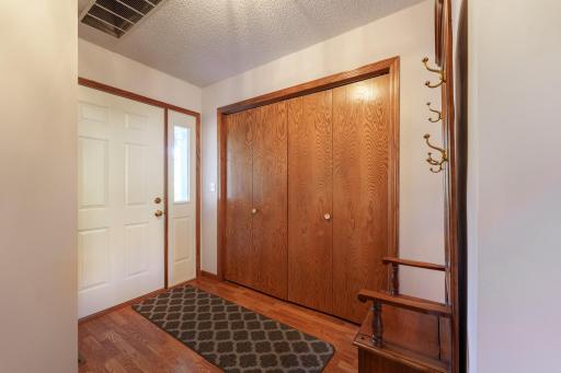 1967 Cherry St. Red Wing-Spacious foyer with large coat closet.