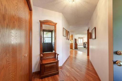1967 Cherry St. Red Wing-Front entrance with large coat closet.
