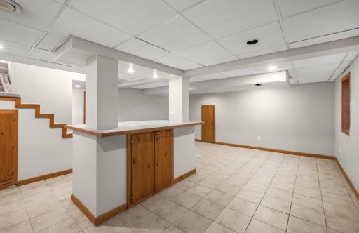 Great living space in the lower level complete with egress window making it ready to add a 4th bedroom