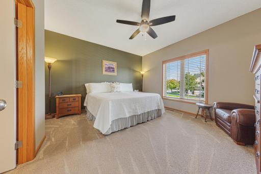 The primary bedroom suite!