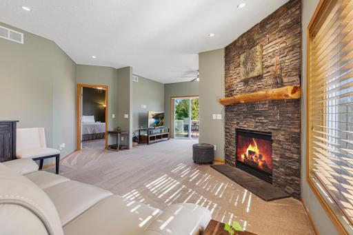 Beautiful statement worthy fireplace