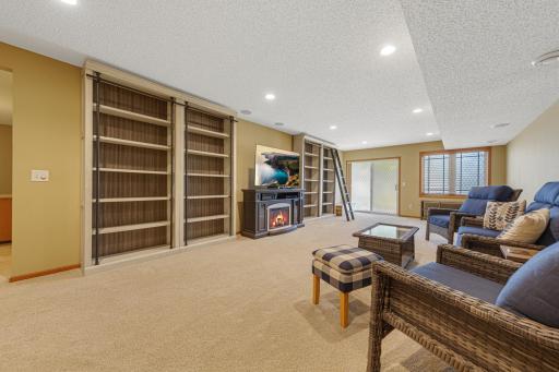 Massive family room and patio
