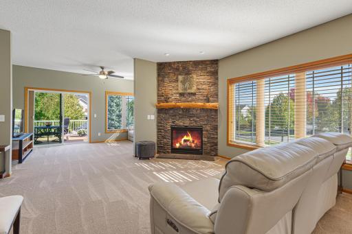 Beautiful statement worthy fireplace