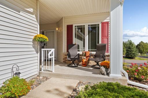 Covered front porch