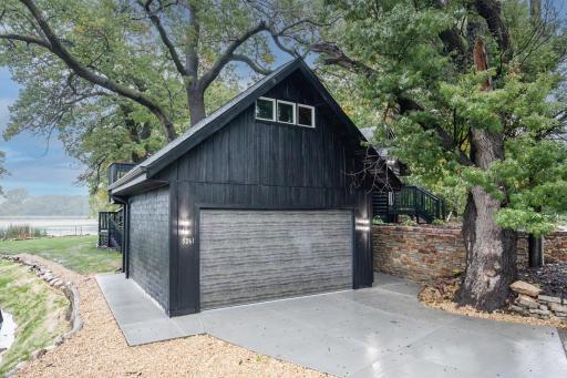 Brand new concrete driveway and sidewalk