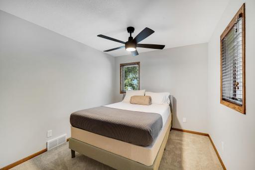 Here is a view of the third of the three upstairs bedrooms.