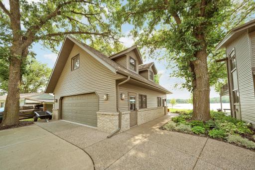 The bunk house above the detached garage will certainly be a fan favorite. It has an abundance of room and features a 3/4 bathroom.