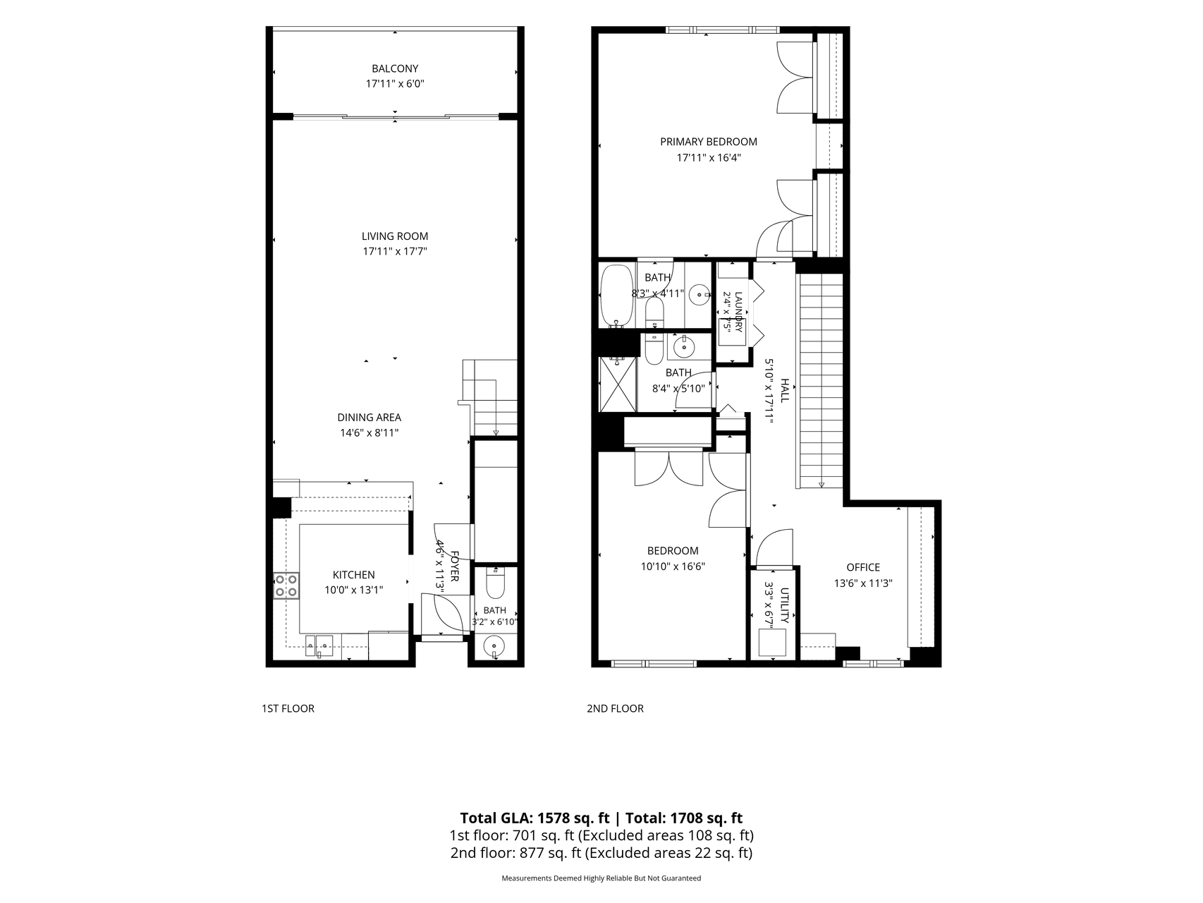 Unit 406 Floor Plan