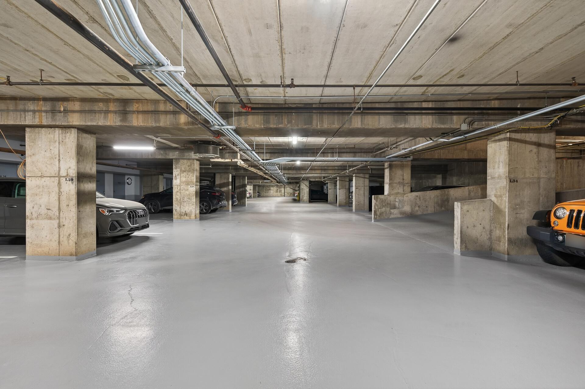 Underground Heated Garage