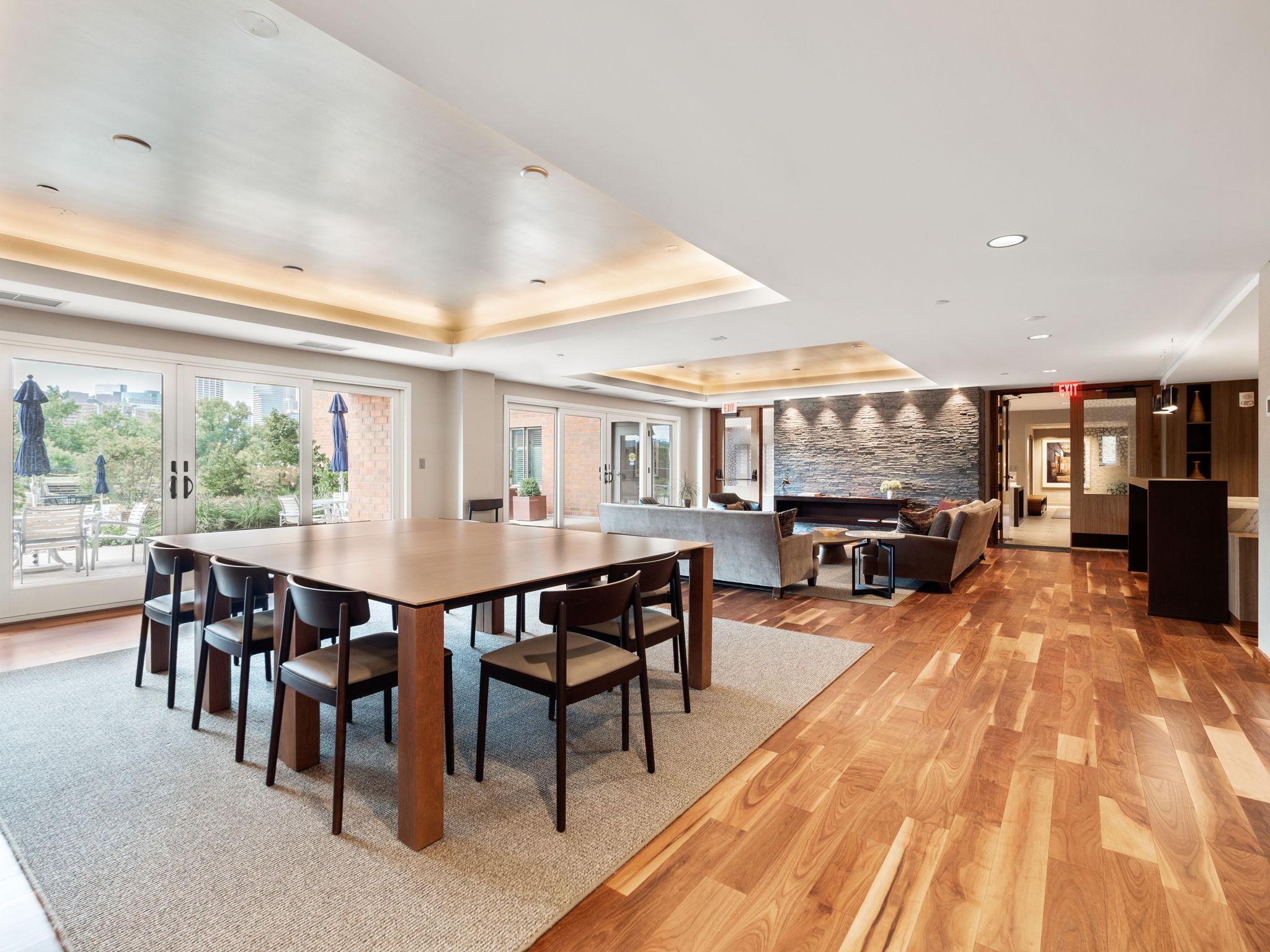 Fee free to residents to use the room