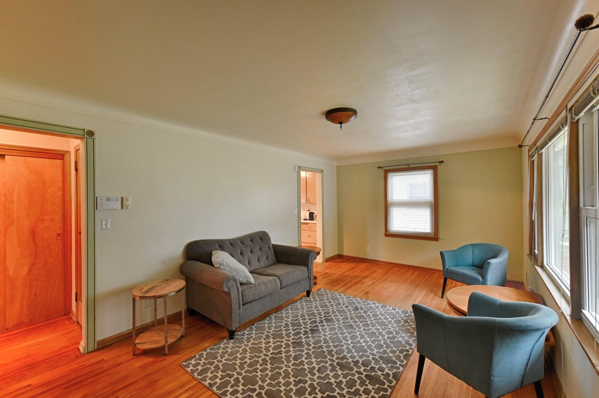 Another view of the large living room.