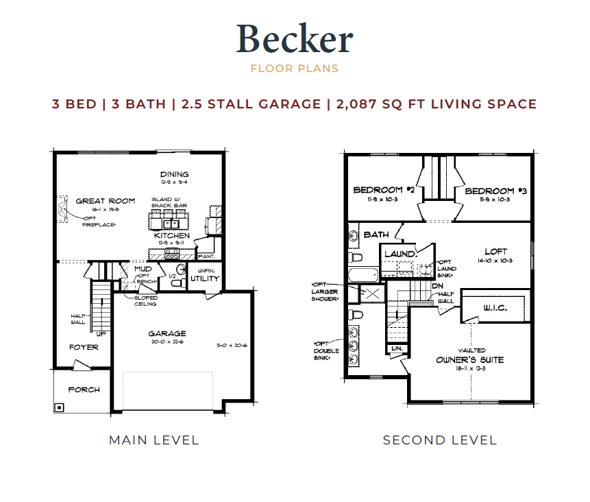 Becker Floor Plan