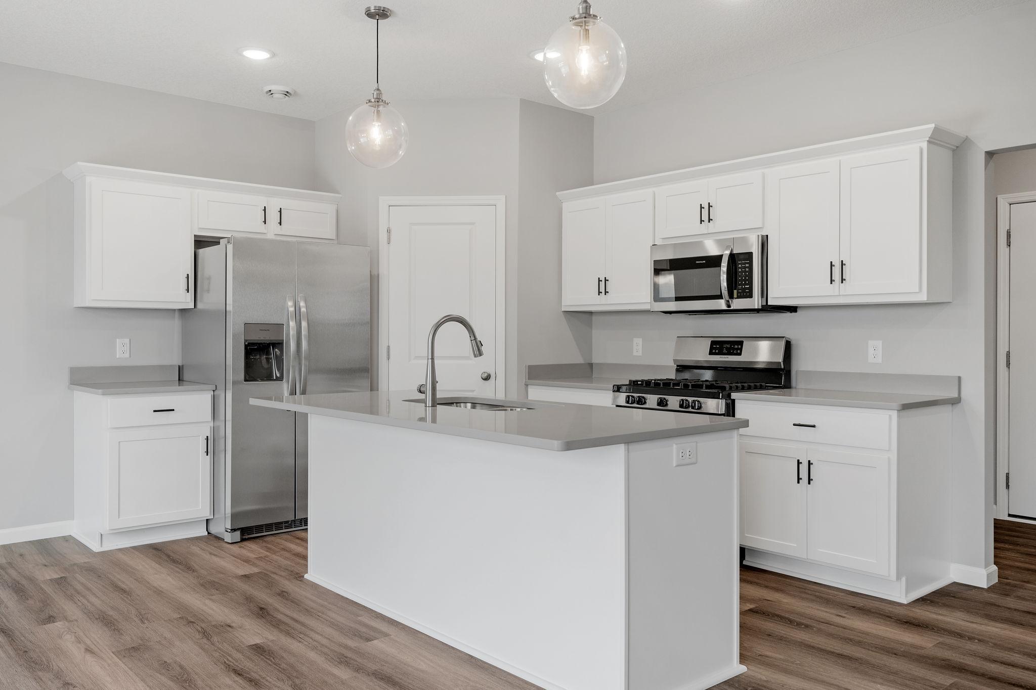 (Photo of previously finished home)
