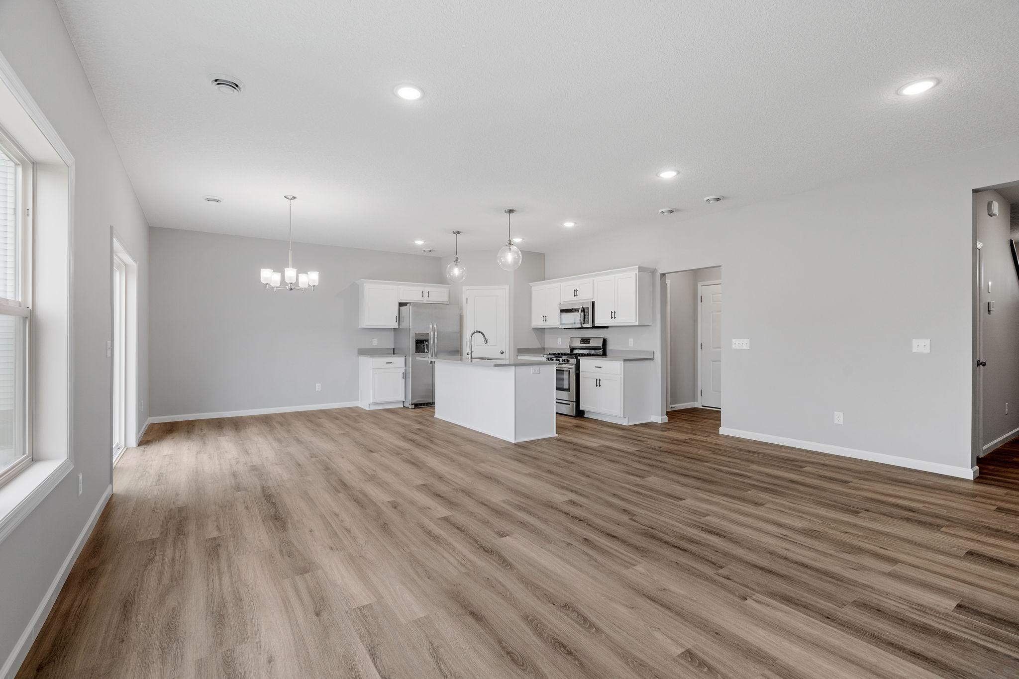 (Photo of previously finished home)