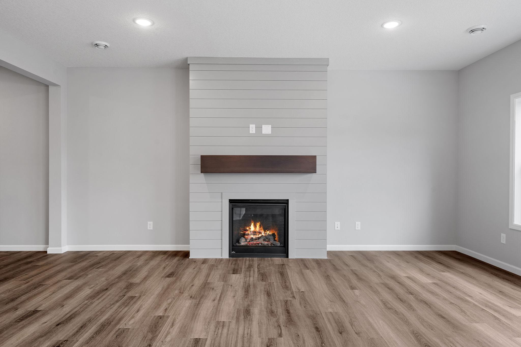 (Photo of previously finished home)
