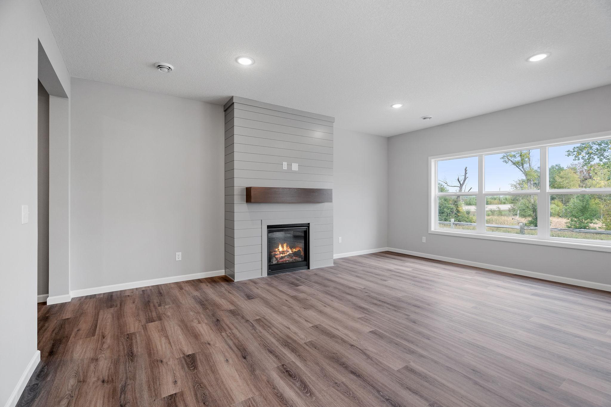 (Photo of previously finished home)