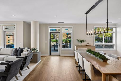 Experience luxury from the moment you enter, with an open floor plan that flows seamlessly to the expansive private patio.