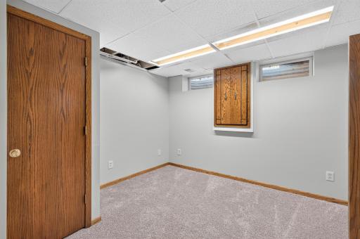 4th level finished space for office, gaming room or additional storage