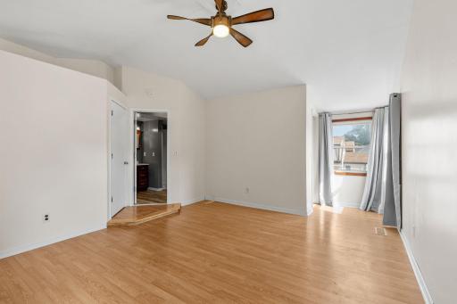 Primary Bedroom; Notice the Private Ensuite 3/4 Bath