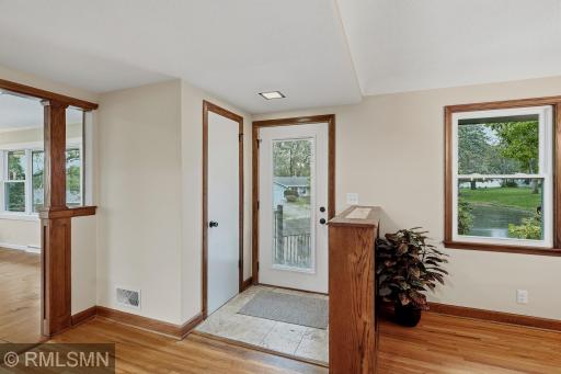 Dedicated foyer entrance with large coat closet and great storage for shoes, umbrellas, etc.