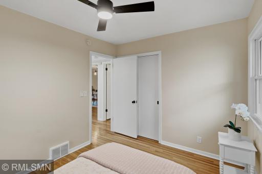 Closet spaces were redone in all bedrooms, along with new door handles