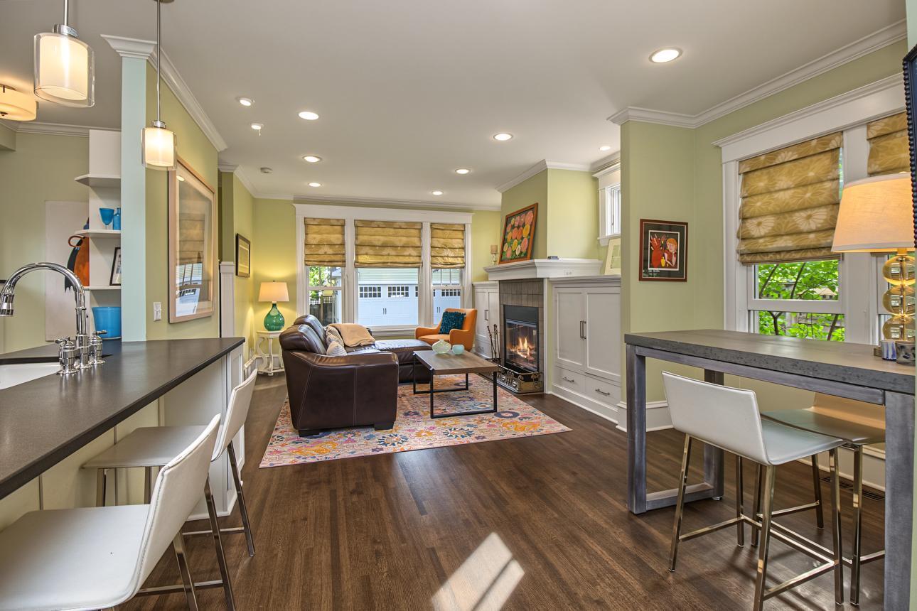 Family room brings it all together