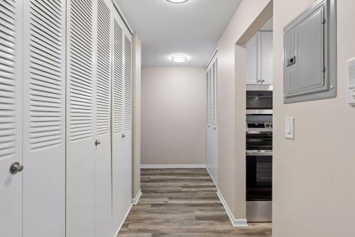 Numerous closets and storage throughout the unit.